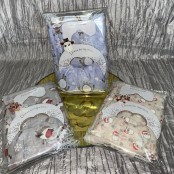 Christmas Scarf & Brooch Bundle